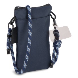 Pocket Everyday Essentials pouch met paracord draagkoord-Donkerblauw