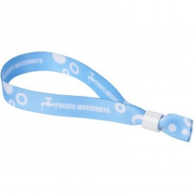 El polsbandje - polyester - 33 cm - veiligheidssluiting - dubbelzijdige bedrukking
