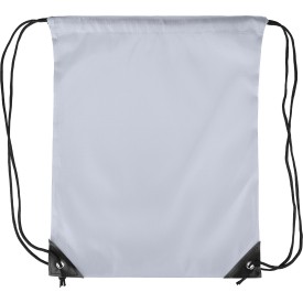 Polyester (210D) trekkoord rugtas Isolde-Grijs