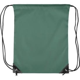 Polyester (210D) trekkoord rugtas Isolde-Groen