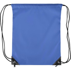 Polyester (210D) trekkoord rugtas Isolde-Kobaltblauw