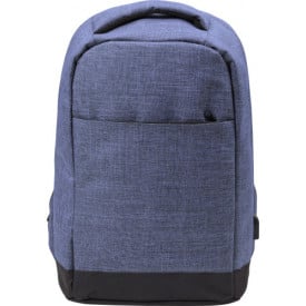 Polyester (600D) anti-diefstal rugtas-Blauw