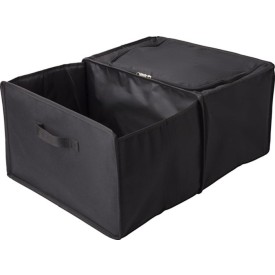 Opvouwbare auto organizer - polyester 600D - 2 compartimenten - koeltas met ritssluiting