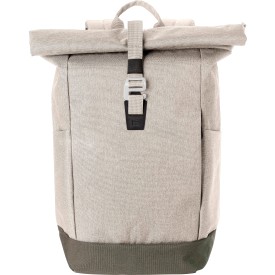 Polyester (600D) rolsluiting rugzak Oberon-Beige