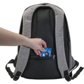 Cruz rugzak - polyester - 600D - USB poort - laptopvak - anti diefstal