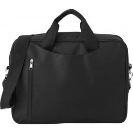 Polyester laptoptas-Zwart