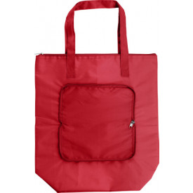 Polyester opvouwbare koeltas-Rood