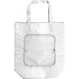 Polyester opvouwbare koeltas-Wit