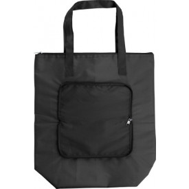 Polyester opvouwbare koeltas-Zwart