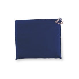 Regal poncho - 126x125 cm - met capuchon - in bijpassende hoes