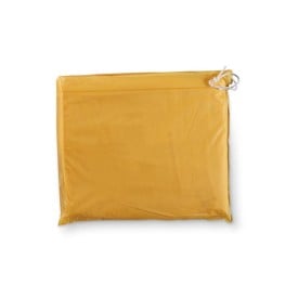 Regal poncho - 126x125 cm - met capuchon - in bijpassende hoes
