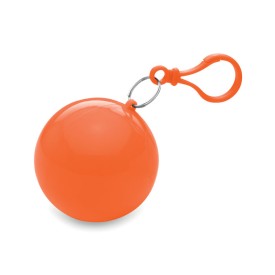 Poncho in kunststof bal-Oranje