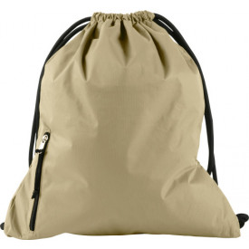 Pongee polyester (190T) rugzak-Khaki (écru)
