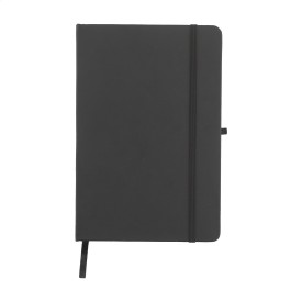 Porta notitieboek - A5 - gerecycled kunststof - 80 vellen - gelinieerd - sluitelastiek, leeslint en pennenlus
