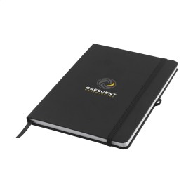 Porta notitieboek - A5 - gerecycled kunststof - 80 vellen - gelinieerd - sluitelastiek, leeslint en pennenlus