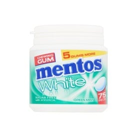 Potje Mentos kauwgom 75 stuks-Green mint