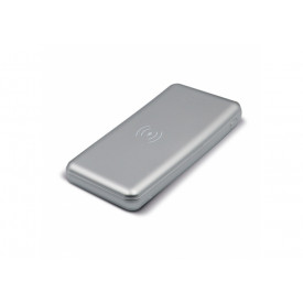 Powerbank Elite met draadloze oplader 8.000mAh 5W-Zilver