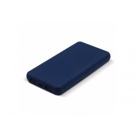 Powerbank Elite rubberised 8.000mAh-Donker blauw