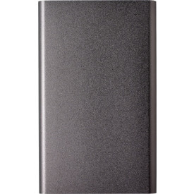 Powerbank met een capaciteit van 4000mAh-Gun metal