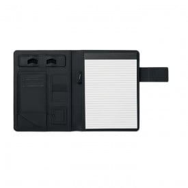 Powerbank schrijfmap A5