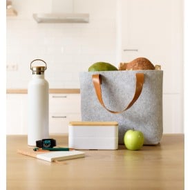 PP dubbele laag lunchbox Maxton