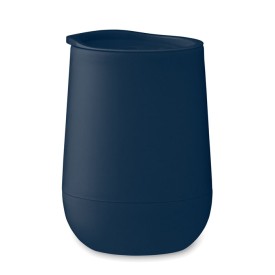 PP dubbelwandige beker 300ml-Donker marineblauw