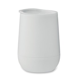 PP dubbelwandige beker 300ml-Wit