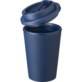 Koffiebeker to go 350 ml - PP - afsluitbaar met schroefdeksel