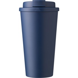 Mackenzie beker 475ml - PP - met schroefeksel en afsluitbare opening