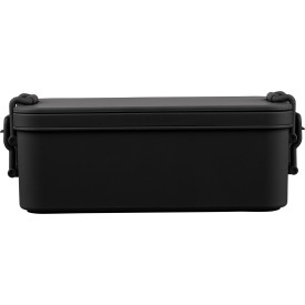 PP two-layer lunchbox Siena-Zwart