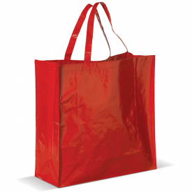 PP woven boodschappentas-Rood