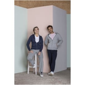 Premium heren sweater met capuchon en ritssluiting