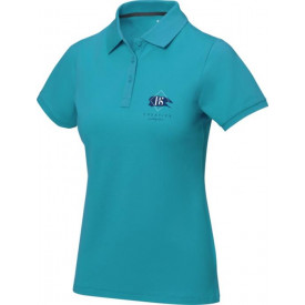 Premium katoenen dames polo-Aqua