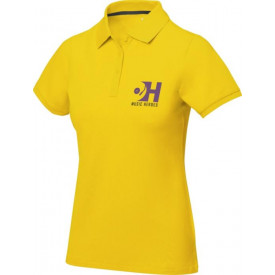 Dames polo Elegant-Geel