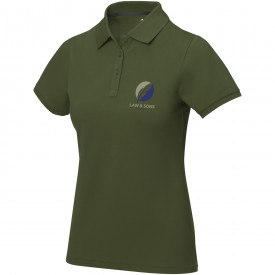 Dames polo Elegant-Legergroen