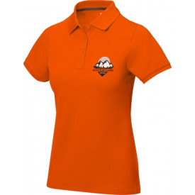 Dames polo Elegant-Oranje