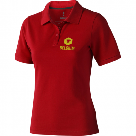 Dames polo Elegant-Rood