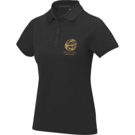 Dames polo Elegant-Zwart