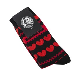 Thermal sokken - katoen - extra dik comfort - met bedrukte sokkentag