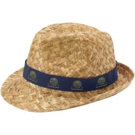 Pricus strohoed-Navy, naturel