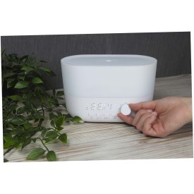Prixton 4-in-1 aroma-luchtbevochtiger - klok - alarm - bluetooth-luidspreker