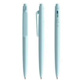 Prodir DS11 balpen - gerecycled kunststof - zwarte, blauwe inkt - mat gekleurdProdir DS11 balpen - gerecycled kunststof - zwarte, blauwe inkt - mat gekleurd