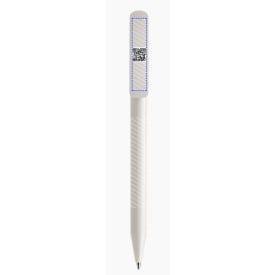 Prodir DS3 frosted balpen - gerecycled kunststof - zwarte, blauwe inkt - QR code - customizable