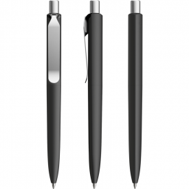 Prodir DS8 Metal Clip Soft Touch-Black