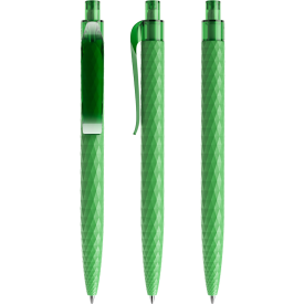 Prodir QS01 balpen - gerecycled kunststof - zwarte, blauwe inkt - mat gekleurd - customizable