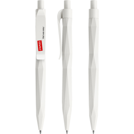 Prodir QS20 balpen - gerecycled kunststof - zwarte, blauwe inkt - mat gekleurd - customizable