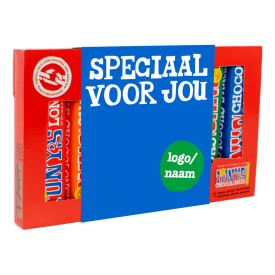 Tony's Chocolonely proeverij chocolade - 6x 47/50 gram - diverse smaken - gepersonaliseerde wikkel