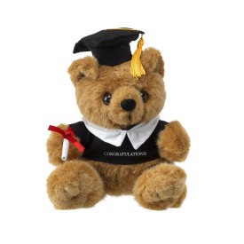 Prof knuffelbeer-Bruin
