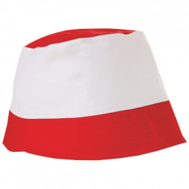 Promo Bobhat-Rood / Wit, #de2127-1 kleur