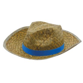 Paglietta promohoed - stro - gekleurd bandje